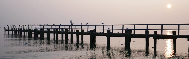 Travemünde am Morgen